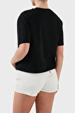 Guess Bayan T Shirt V5GI12 K9RM1 JBLK
