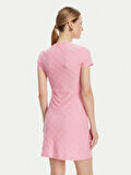 Guess Kadın  Peony Jakarlı Elbise