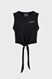 Guess Bayan T Shirt V5GI01 I3Z14 JBLK