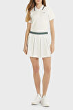 Guess Kadın Beyaz Amaryllis Polo Yaka Tişört