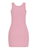 Guess Kadın Pembe  Sunflower Ribana Elbise