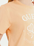 Guess Kadın Pembe Salaş Tişört