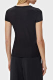Guess Bayan T Shirt V5GI20 J1314 JBLK