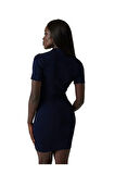 Guess Felicity Kadın Lacivert Triko Elbise W5YK29Z0130-G7V2