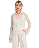 Guess Antoinette Kadın Pembe Slim Fit Gömlek W5YH58WHDY0-G133