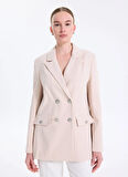 Guess Ekru Kadın Blazer Fiona Kadın Blazer