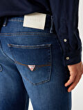 Guess Finnley Erkek Lacivert Slim Fit Jean M5YAS2D5QB1-CULR