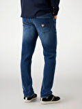 Guess Finnley Erkek Lacivert Slim Fit Jean M5YAS2D5QB1-CULR