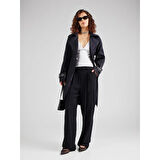 Guess Raphaelle Kadın Siyah Trençkot W5YL02WHDF1-JBLK