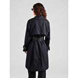 Guess Raphaelle Kadın Siyah Trençkot W5YL02WHDF1-JBLK