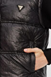 Guess Ernestine Dolgulu Kadın Crop Yelek W5YL11WHDO2