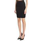 Guess Prisca Kadın Siyah Modal Karışımlı Kalem Etek W5YD64KAQL2-JBLK