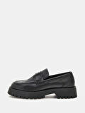 Guess Gorizia Erkek Siyah Deri Makosen FMTGORLEL14-BLACK