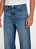 Guess Jett Erkek Mavi Loose Fit Jean M5BA0PD4K30-FLXI