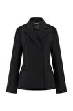 Kadın Emy Blazer Ceket - Siyah | S