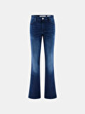 Guess Coated Kadın Mavi Kaşmir Karışımlı Skinny Fit Jean W5BA0LD4U5A-C4BU