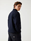 Guess Harris Erkek Lacivert Sweatshirt M5BQ18K0552-G7V2