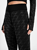 Guess Debby Kadın Siyah Pantolon W5BB73K7182-JBLK