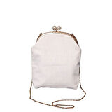 Uretti - Sefa 4419 1595 El Yapımı Kelebek Desen İşlemeli Burs Kapama Omuz Çantası