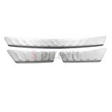 S-Dizayn VW Tiguan Krom Arka Tampon Eşiği 2007-2015
