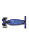 Micro Maxi Deluxe Navy Blue Mavi LED Işıklı Scooter-MCR.MMD099