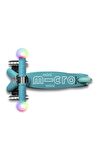 Micro Mini Deluxe Magic Aqua Mavi LED Işıklı Scooter-MCR.MMD131