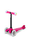 Micro Mini2Grow Deluxe Magic LED 3 Tekerlekli Scooter Pink