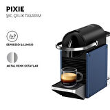 Nespresso D62 Pixie Kahve Makinesi,Mavi