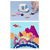 Oyun Hamuru 12 Renk Merdane Harfler Set Play Doh Oyun Hamuru Seti 12 Renk Merdane Harfler