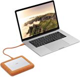 Lacie Stht8000800 Rugged Raid Shuttle 8 Tb 3.5" Usb 3.1 Taşınabilir Disk Gri - Turuncu