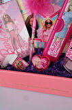 DEKOMUS ÖZEL KUTULU "PINK LOVE" YENİ SEZON LİSANSLI BARBIE PİPETLİ BARDAK İLE OKUL KIRTASİYE SETİ
