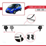 Honda Jazz 2 (GE) 2009-2014 Arası ile Uyumlu ACE-4 Ara Atkı Tavan Barı Gri 2 Adet
