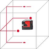 LEICA LINO L2P5 Şarjlı Çapraz Çizgili ve Nokta Şaküllü Lazer Terazi