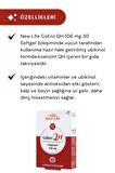 New Life CoEnz QH 100 mg 30 Softgel 3'lü Paket