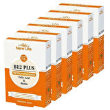 New Life B12 Plus Methylcobalamin 60 Dilaltı Tablet 6'lı Paket