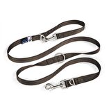 Adjustable Leash Naylon Brown L