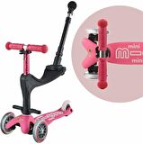 Micro Mini 3 İn 1 Deluxe Plus Ruby Red Kırmızı Scooter-MCR.MMD056