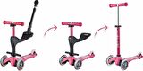 Micro Mini 3 İn 1 Deluxe Plus Ruby Red Kırmızı Scooter-MCR.MMD056