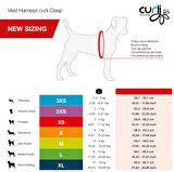 Vest Göğüs tasması curli Clasp Air-Mesh Light-Tan 3XS