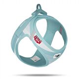 Curli Air-Mesh Küçük Irk Köpek Göğüs Tasması 27-30 cm Special Edition 2022 Aqua 3XS
