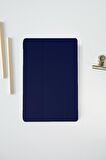 iPad Pro 12.9 inç (2022) Uyumlu Fuchsia İntelligent Tablet  Kılıfı 