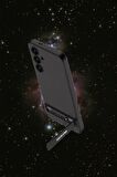 Galaxy S24 Ultra Uyumlu Fuchsia Kamera Korumalı Dikey Standlı Arka Kapak