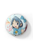 Puella Magi Madoka Magica Temalı 1 Adet Rozet 58 Mm