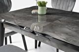 Yakamoz Banklı MDF Mutfak Masa Sandalye Takımı 80x130cm