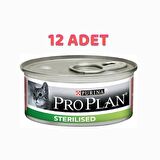 Pro Plan Sterilised Somonlu Yetişkin Kedi Konservesi 12x85 Gr
