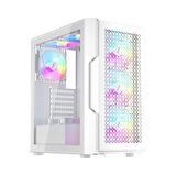 1st Player Trılobıte T7 Beyaz 650w 80+ Argb 4x12cm Fan Temperli Cam Mesh Usb 3.0 Atx Kasa