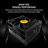 James Donkey Jdp650 Apfc 12cm 80+ Bronze 650w Psu