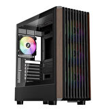 1st Player Wd5 Siyah 750w 80+ Sılver Atx 3.1 Argb 4x12cm Fan Temperli Cam Usb 3.0 Atx Kasa