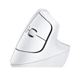 Logitech Lift Sessiz Kablosuz Ergonomik Dikey Mouse Beyaz 910-006475