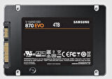 4tb Samsung 870 Evo 560/530mb/s Mz-77e4t0bw Ssd (resmi Distribütör Garantili)